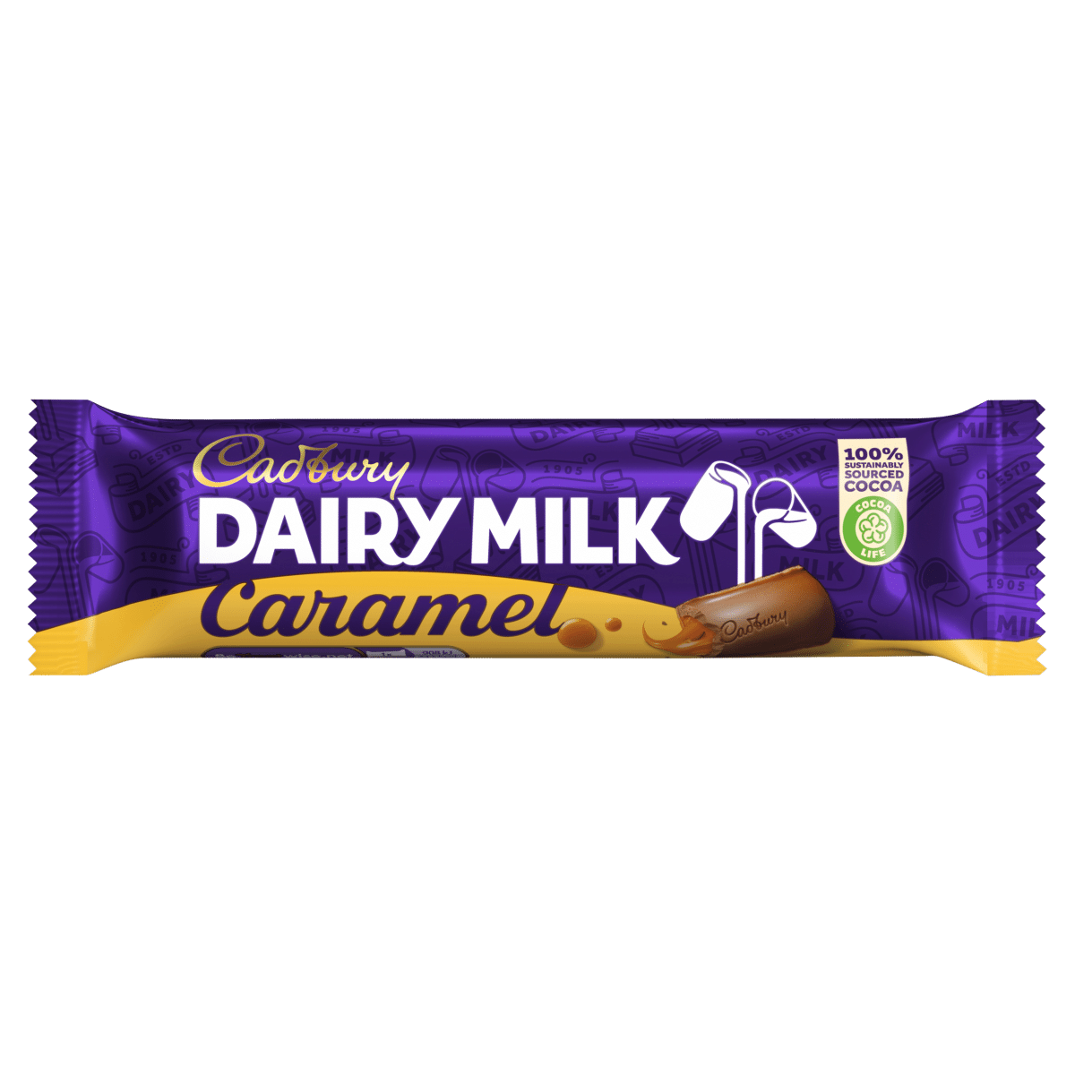 Cadbury Dairy Milk Caramel Chocolate Bar 45g