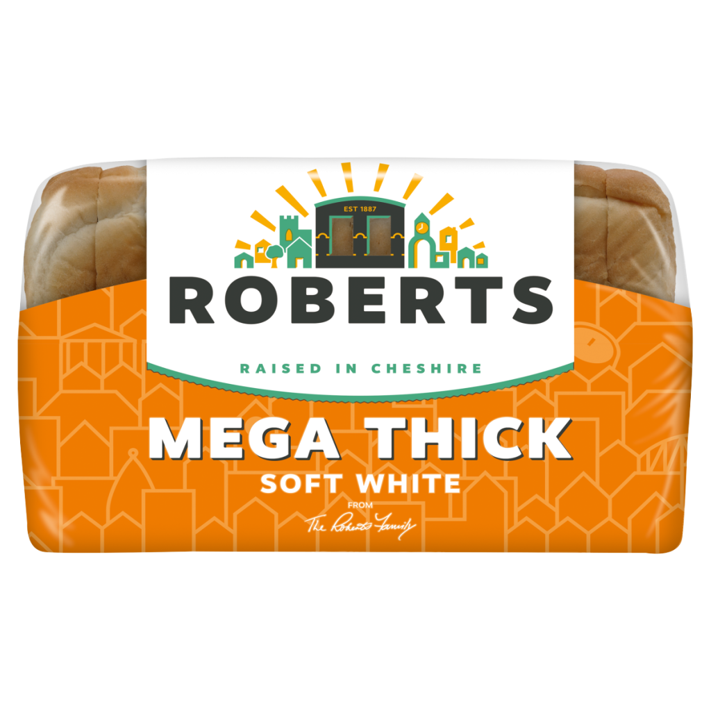 Roberts Mega Thick Soft White 800g