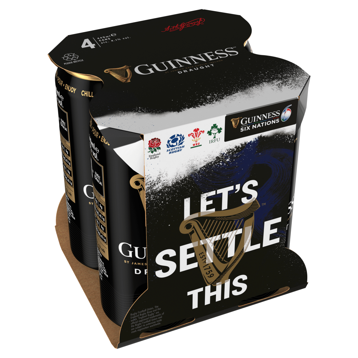 Guinness Draught in a Can 4 Pack – Limited Edition