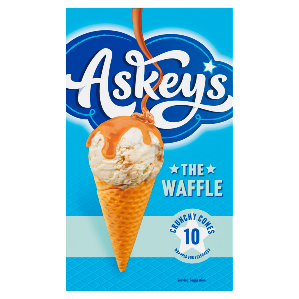 Askey’s 10 The Waffle Crunchy Cones