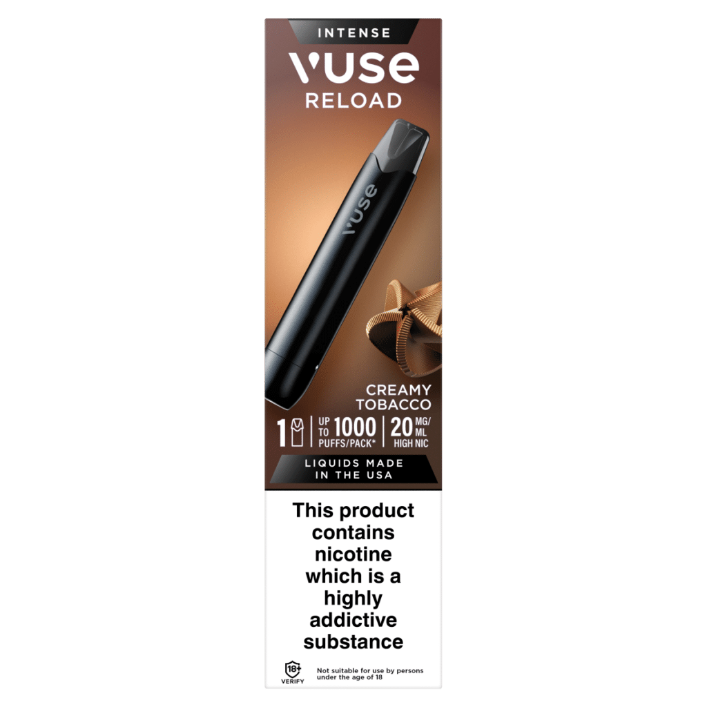 Vuse Go Reload Pen – Black – Creamy Tobacco 20mg/ml