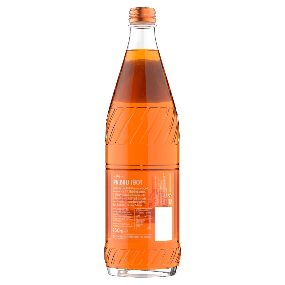 IRN-BRU 1901 Soft Drink 750ml Glass Bottle