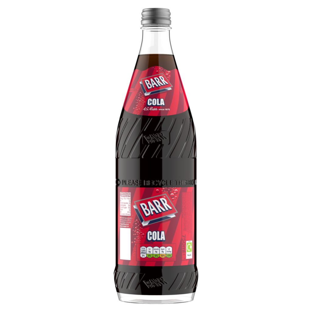 Barr Cola 750ml Glass Bottle