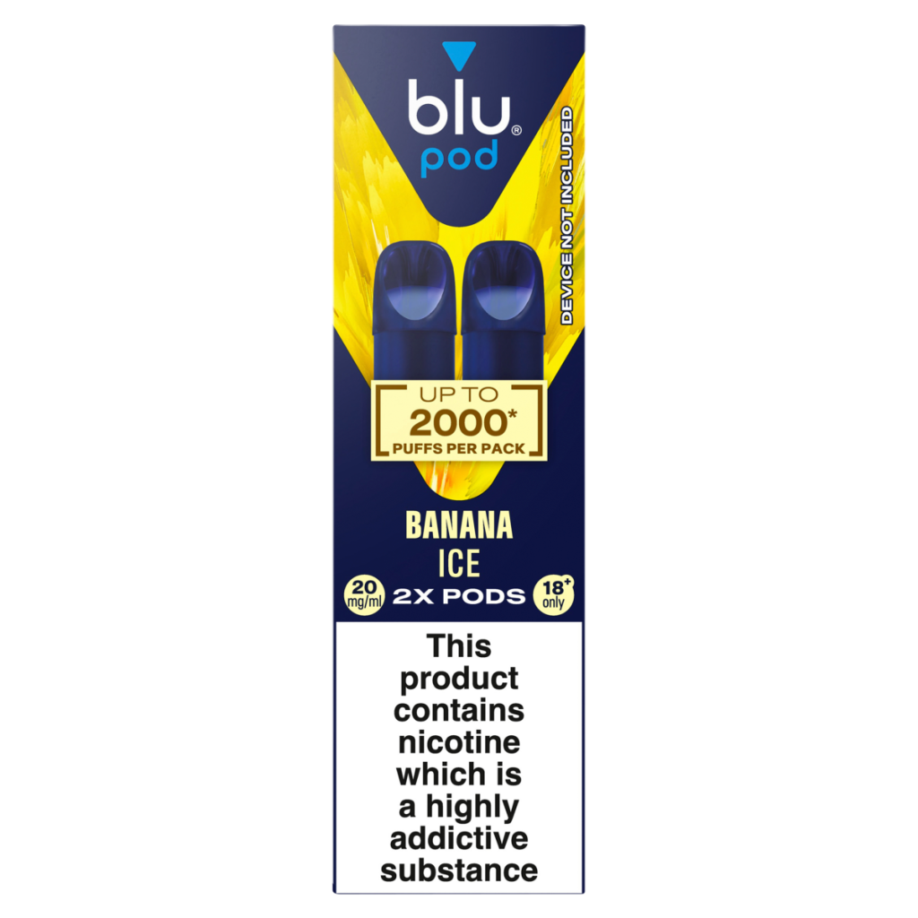 blu pod Banana Ice 20mg/ml 2 x 2ml