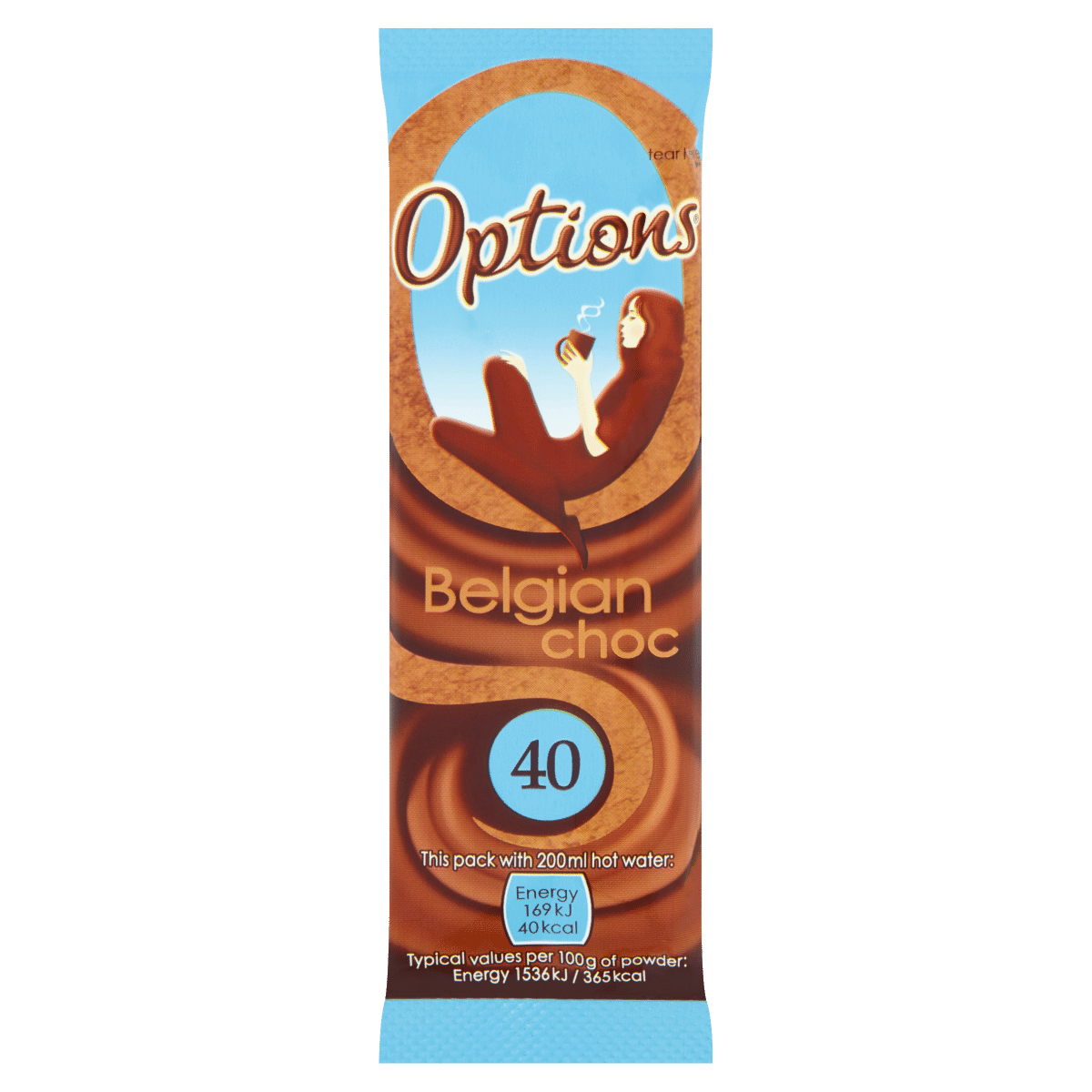 Options Belgian Choc 11g