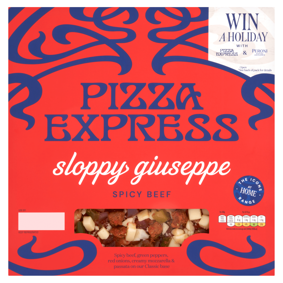 Pizza Express Sloppy Giuseppe Spicy Beef 292g