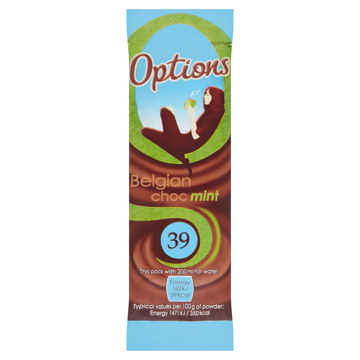 Options Belgian Choc Mint 11g