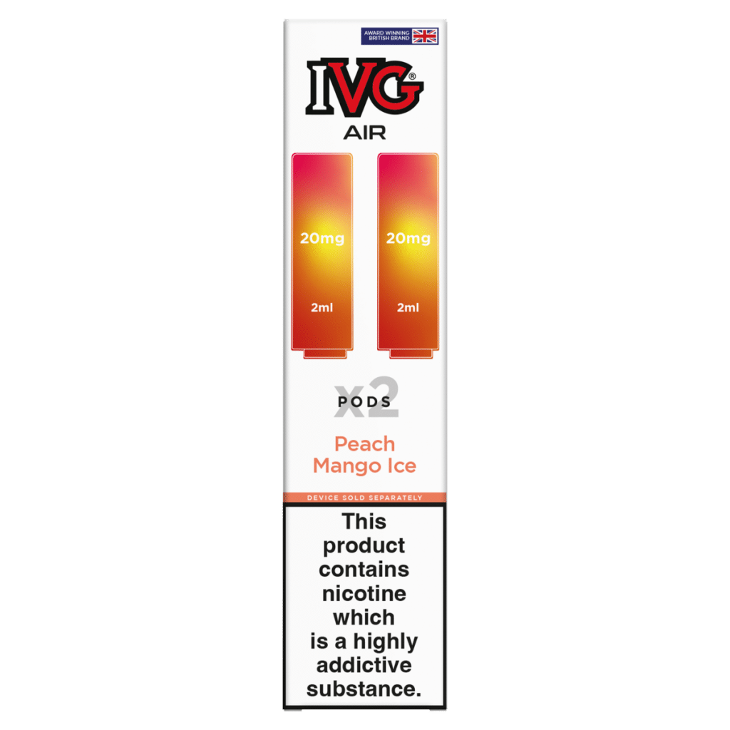 IVG Air Peach Mango Ice Pods 20mg