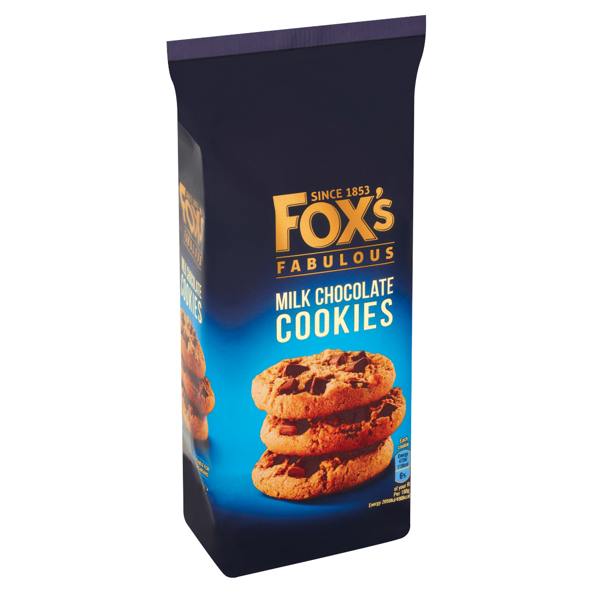 Fox’s Fabulous Milk Chocolate Cookies 180g