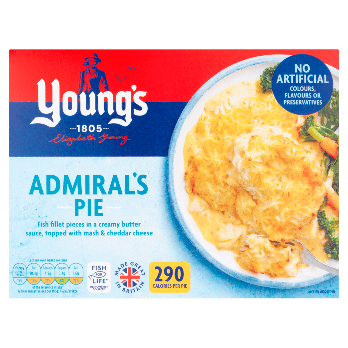 Young’s Admiral’s Pie 300g