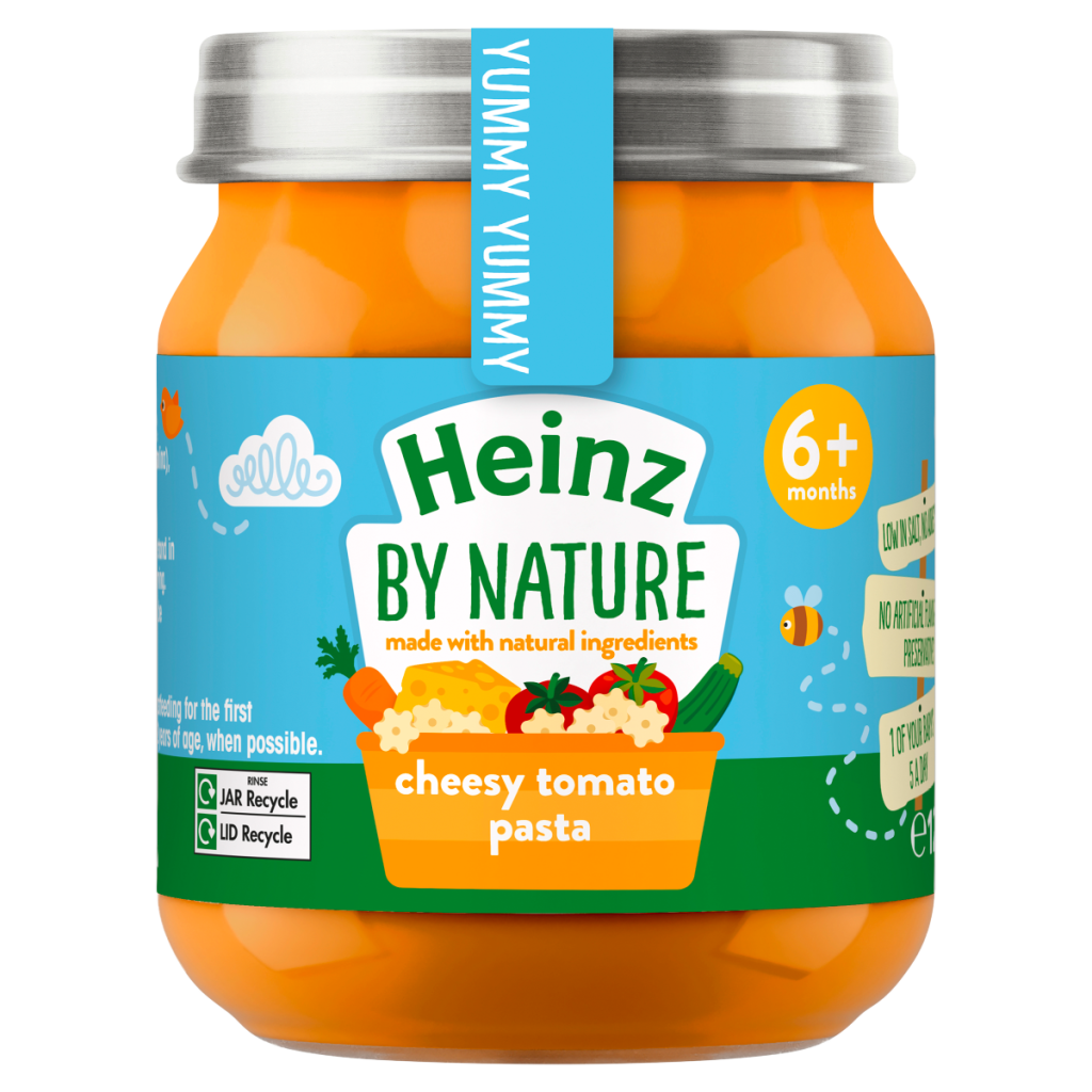 Heinz By Nature Cheesy Tomato Pasta 6+ Months 120g