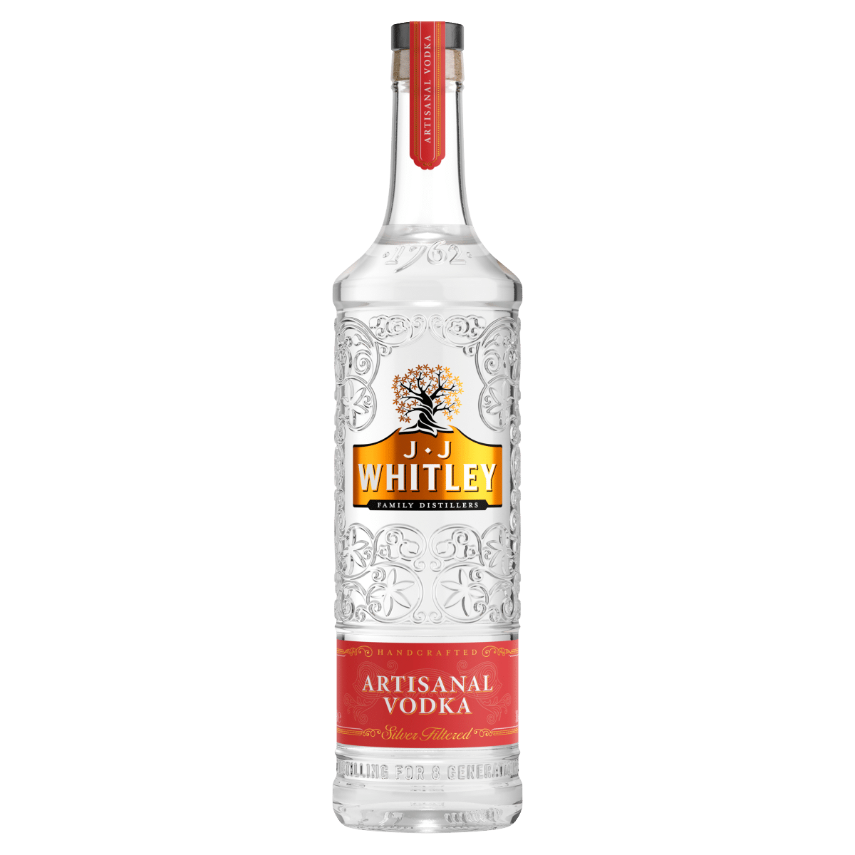 J.J Whitley Artisanal Vodka 70cl