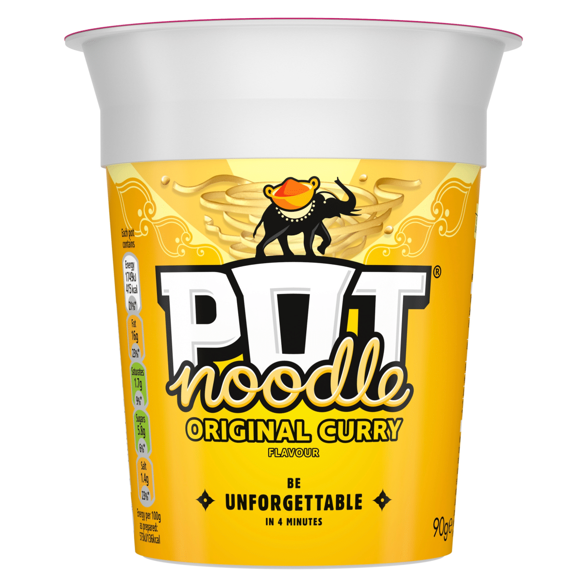 Pot Noodle  Standard Pot Original Curry 90 g
