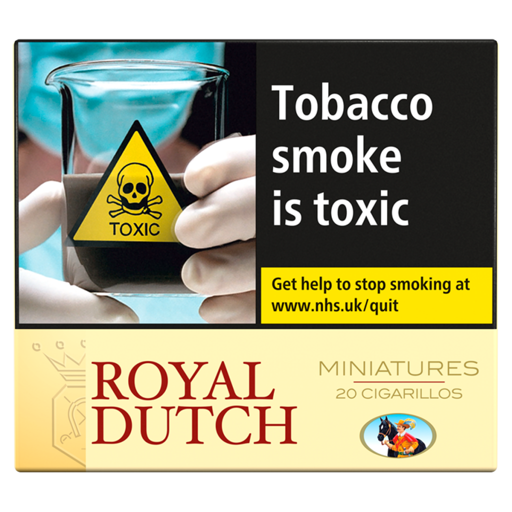 Royal Dutch Miniature Yellow 20 Cigarillos
