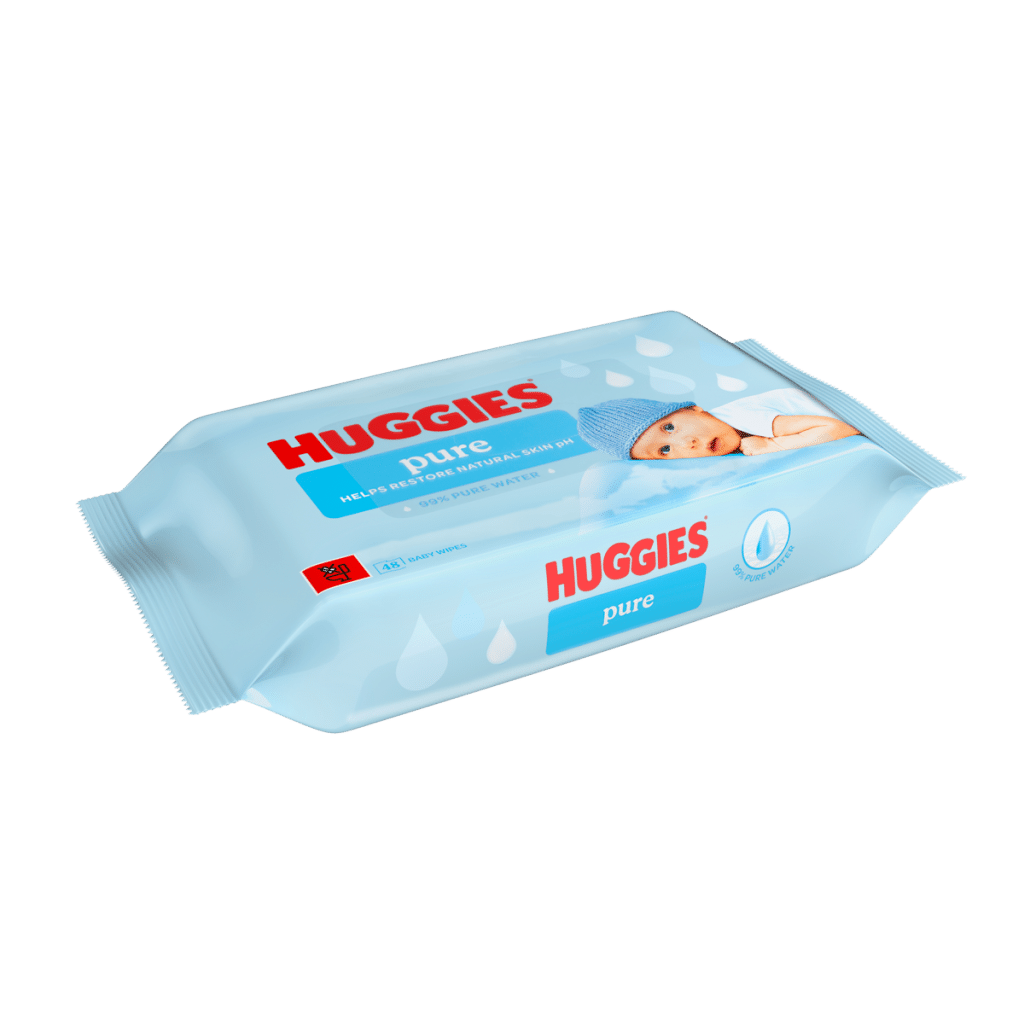 Huggies 48 Pure Baby Wipes