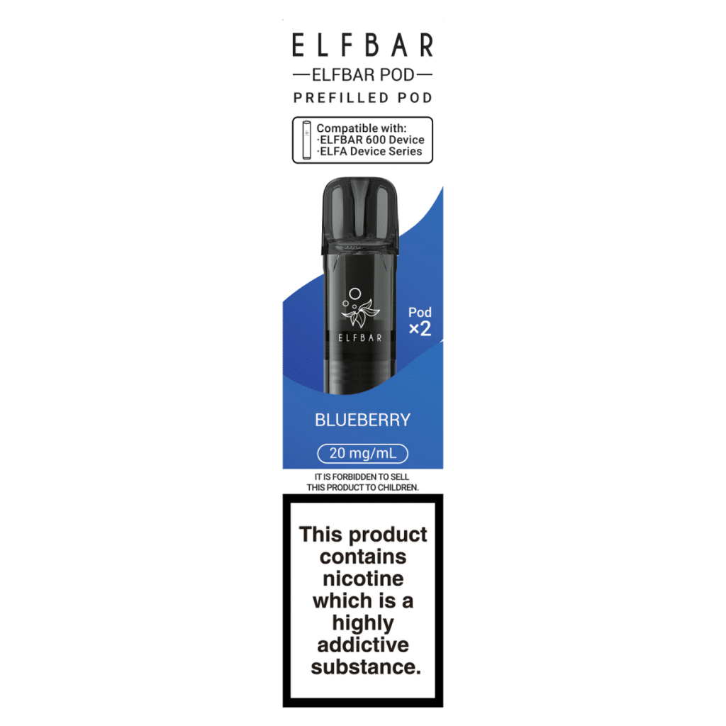 Elfbar Pod Prefilled Pod Blueberry 20mg/ml