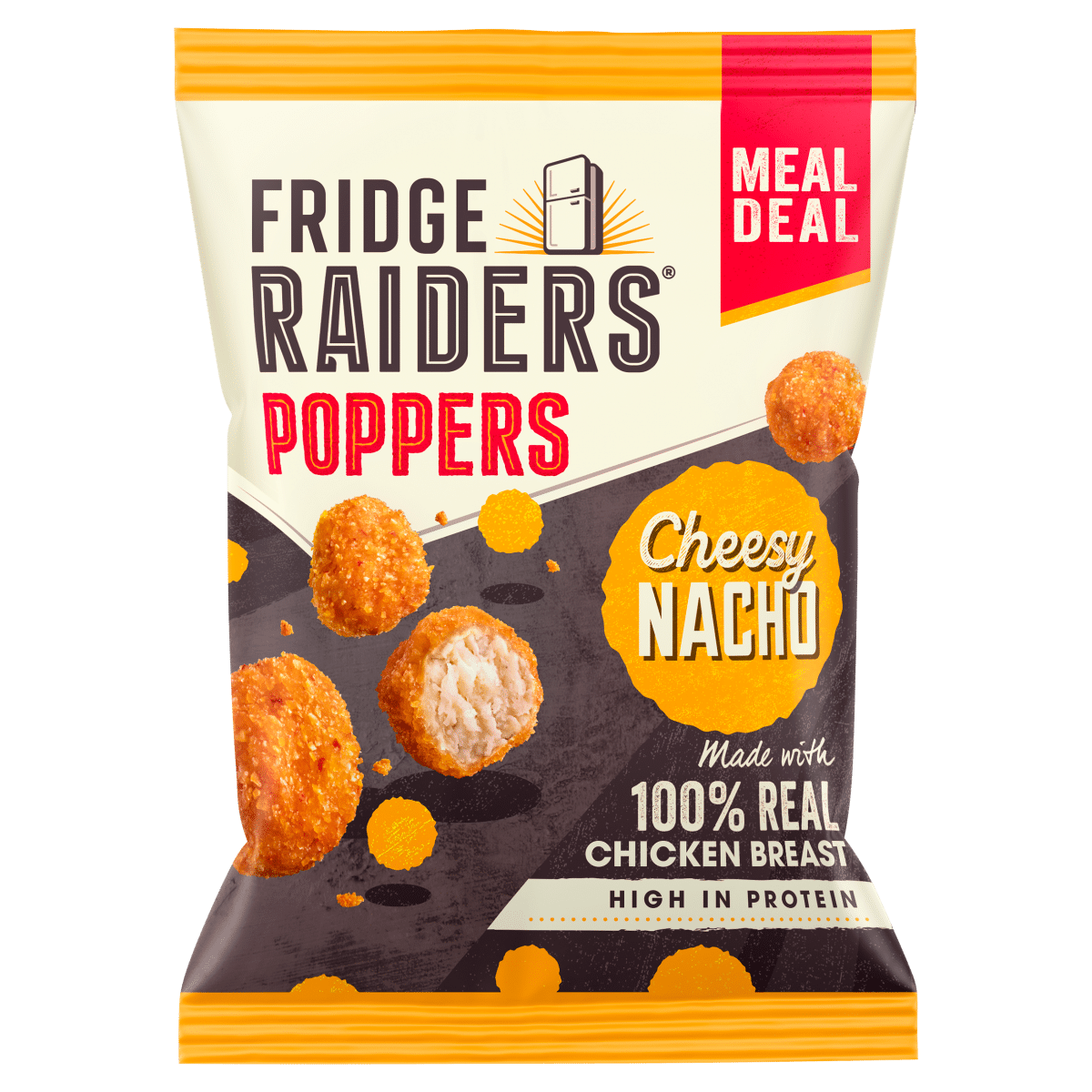 Fridge Raiders Poppers Cheesy Nacho 42g