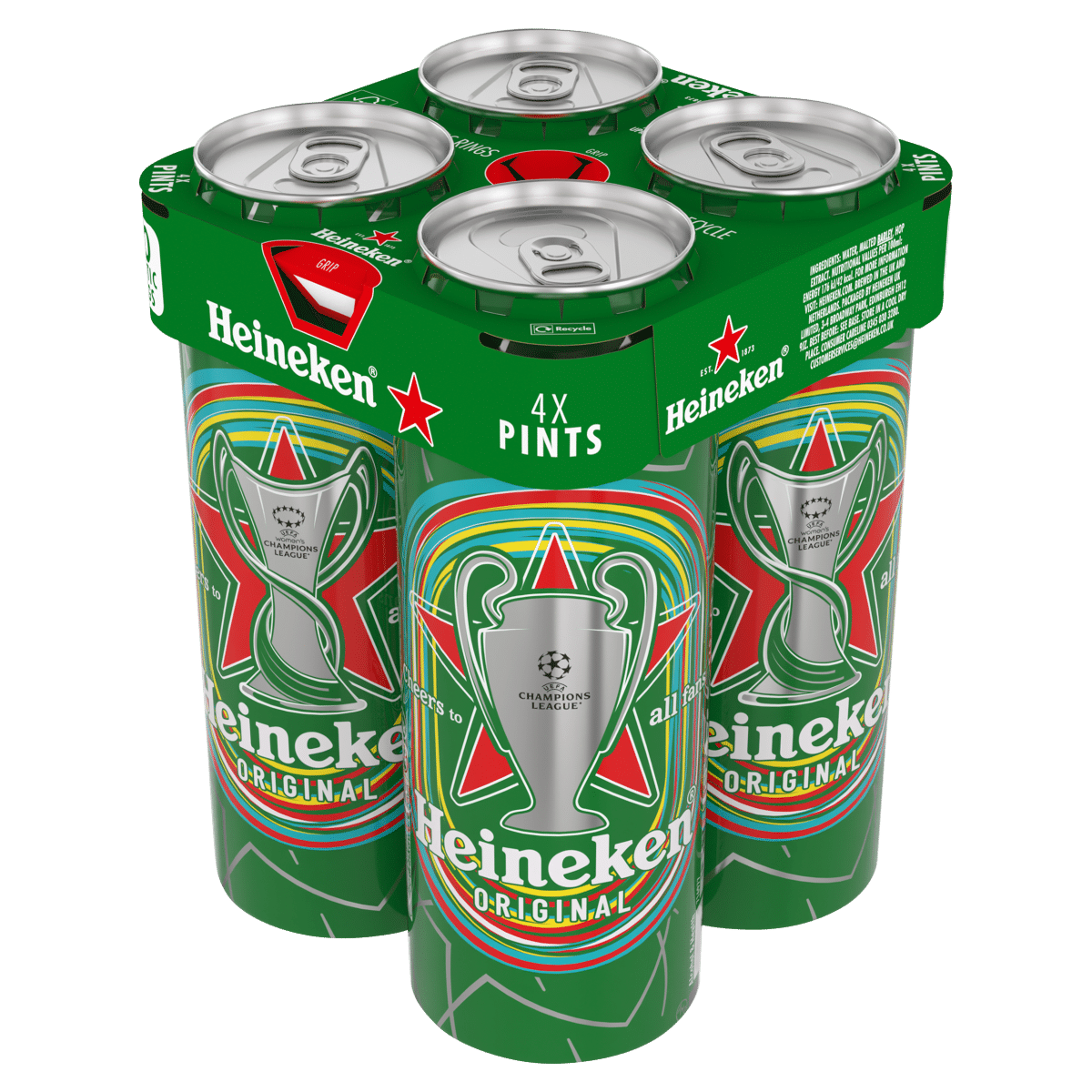 Heineken Original 4 x 568ml
