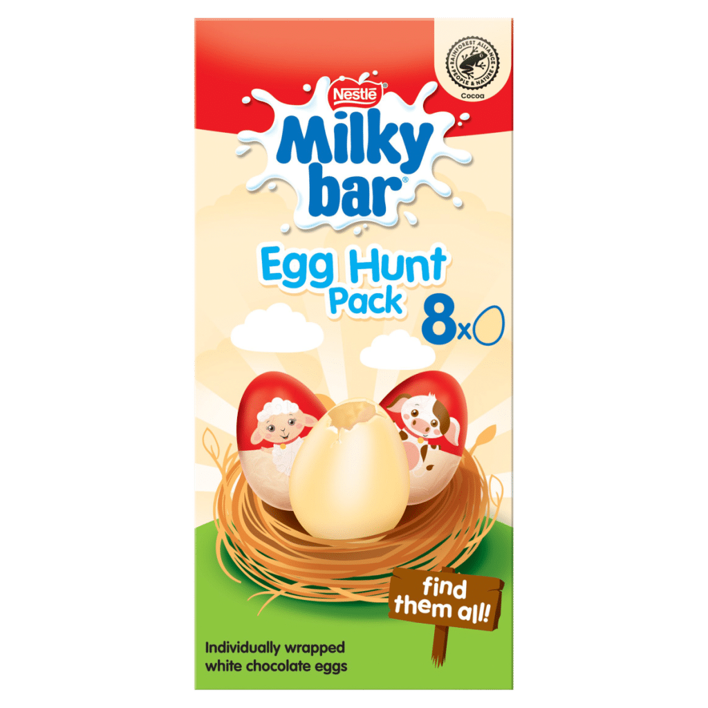 Milkybar 8 Egg Hunt Pack 120g