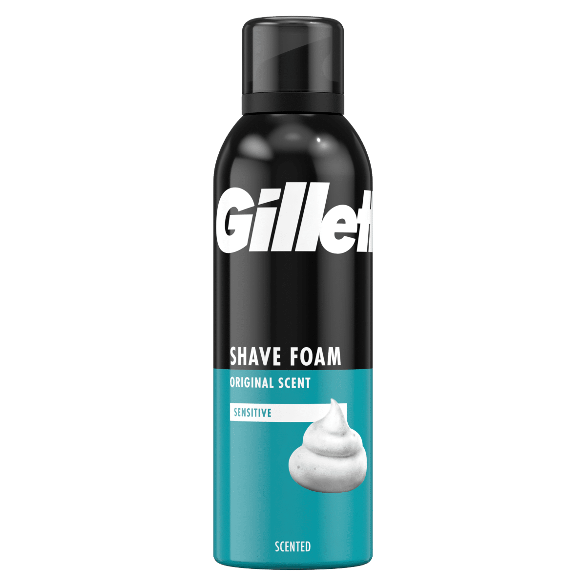 Gillette Classic Sensitive Shave Foam, For Sensitive Skin, 200ml