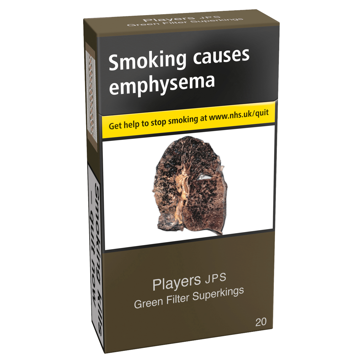 Players JPS Green Filter Superking Size