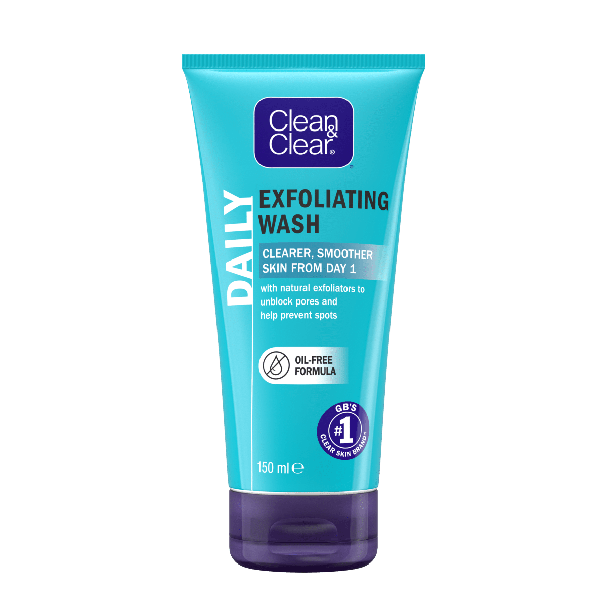 Clean & Clear Exfoliating Daily Wash Face Wash Scrub 150ml