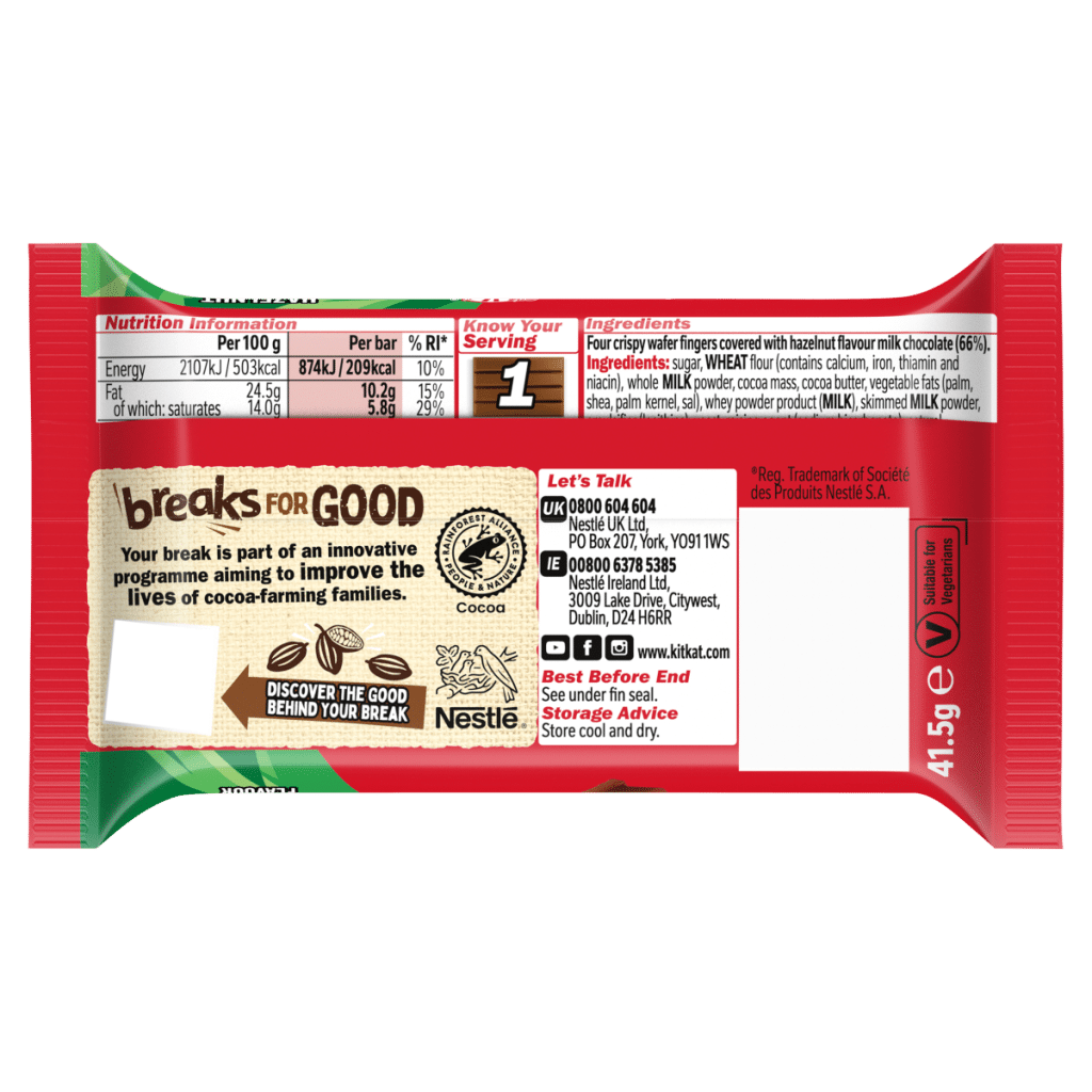 KitKat Hazelnut Flavour 41.5g