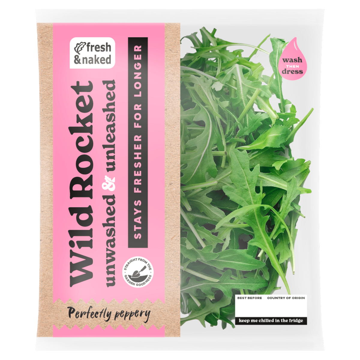 Fresh & Naked Wild Rocket 60g