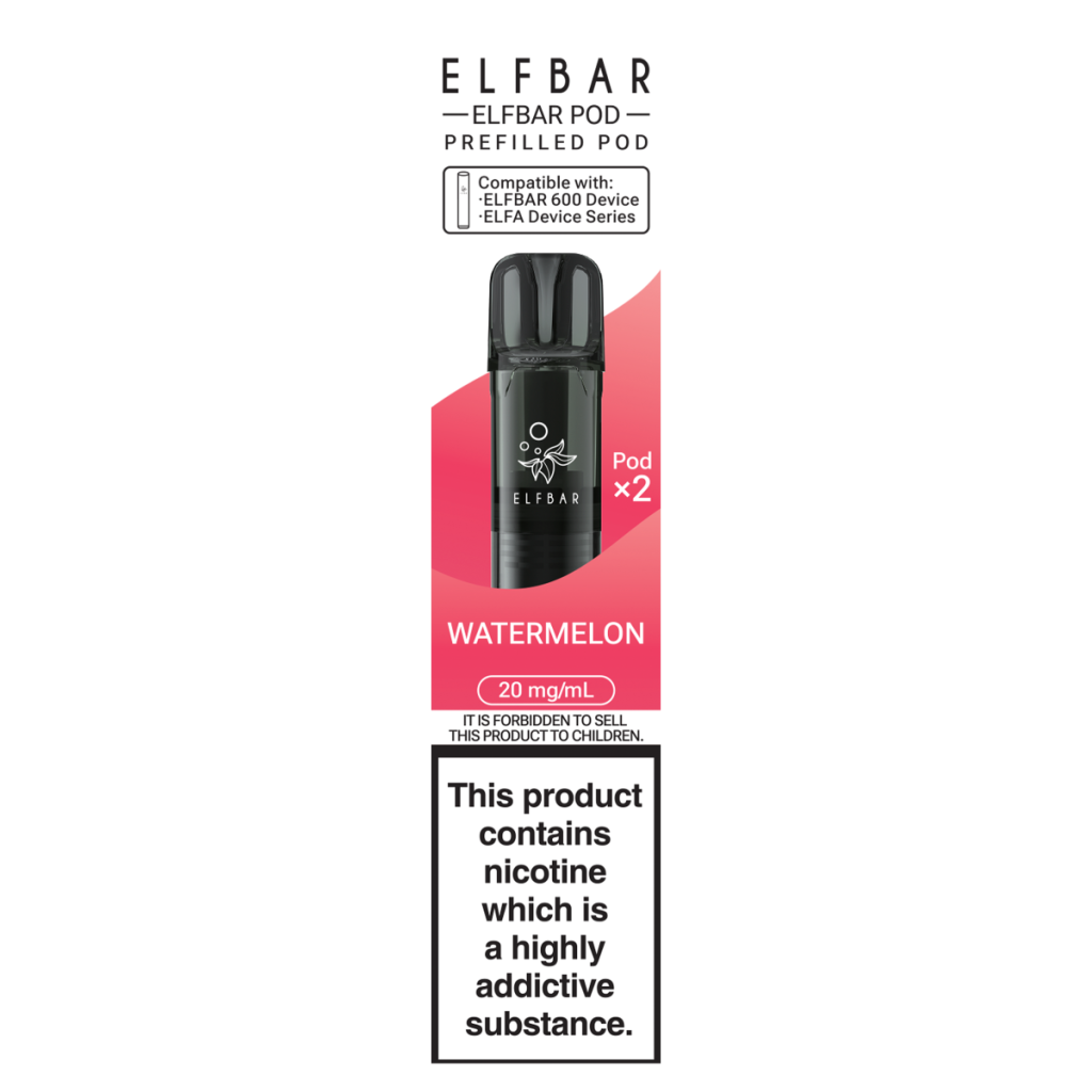 Elfbar Watermelon Prefilled Pod 20mg/ml