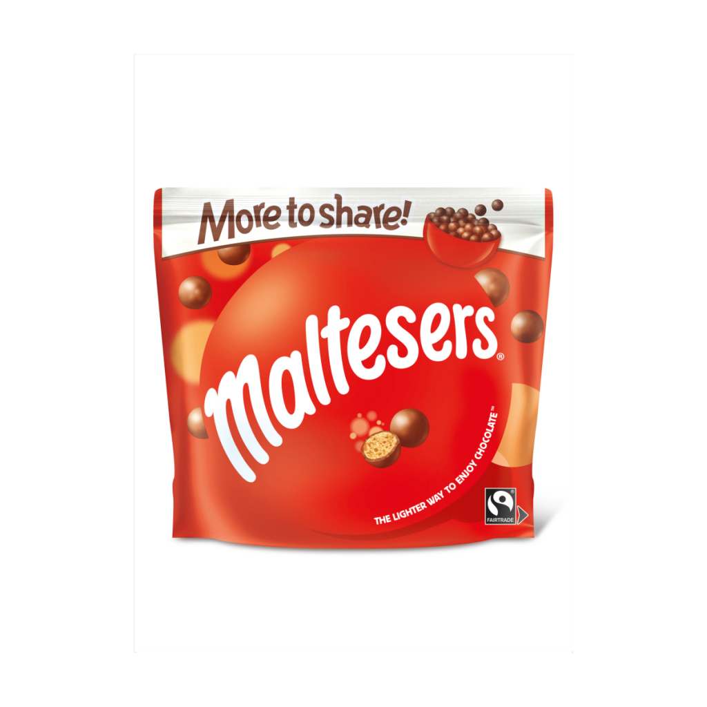 Maltesers Milk Chocolate & Honeycomb Sharing Pouch Bag 175g