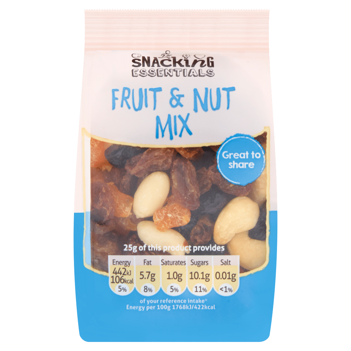 Snacking Essentials Fruit & Nut Mix 100g