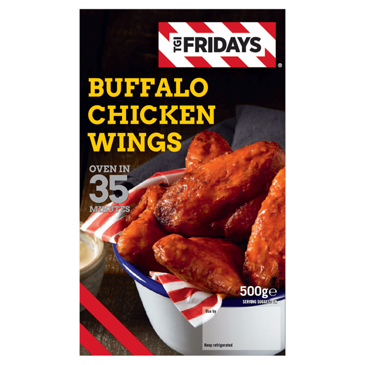 TGI Fridays Buffalo Chicken Wings 500g