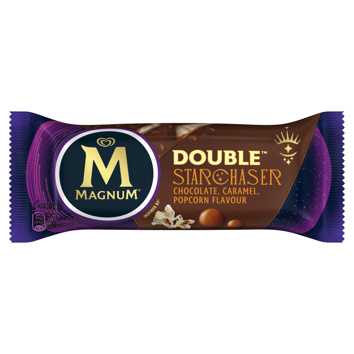 Magnum Double Starchaser Chocolate, Caramel, Popcorn Flavour 85ml