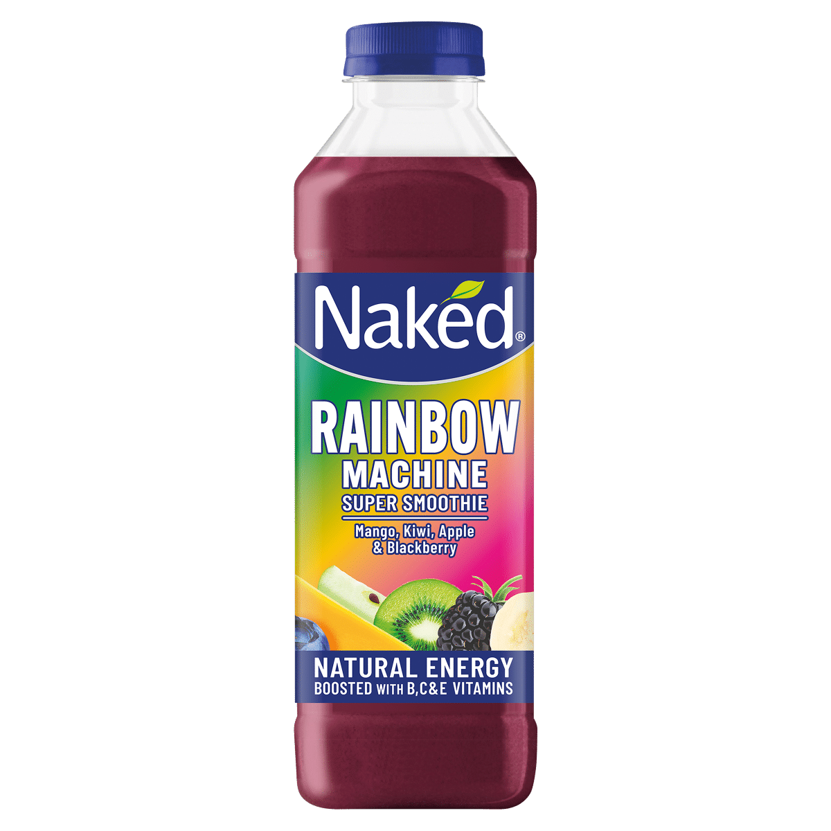 Naked Rainbow Machine Super Smoothie Mango, Kiwi, Apple & Blackberry 750ml