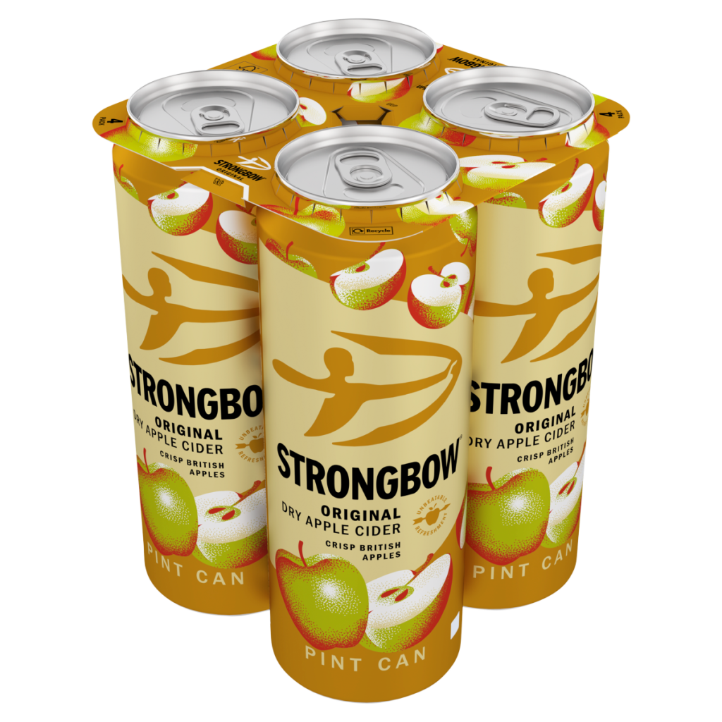 Strongbow Original Dry Apple Cider Pint Can 568ml