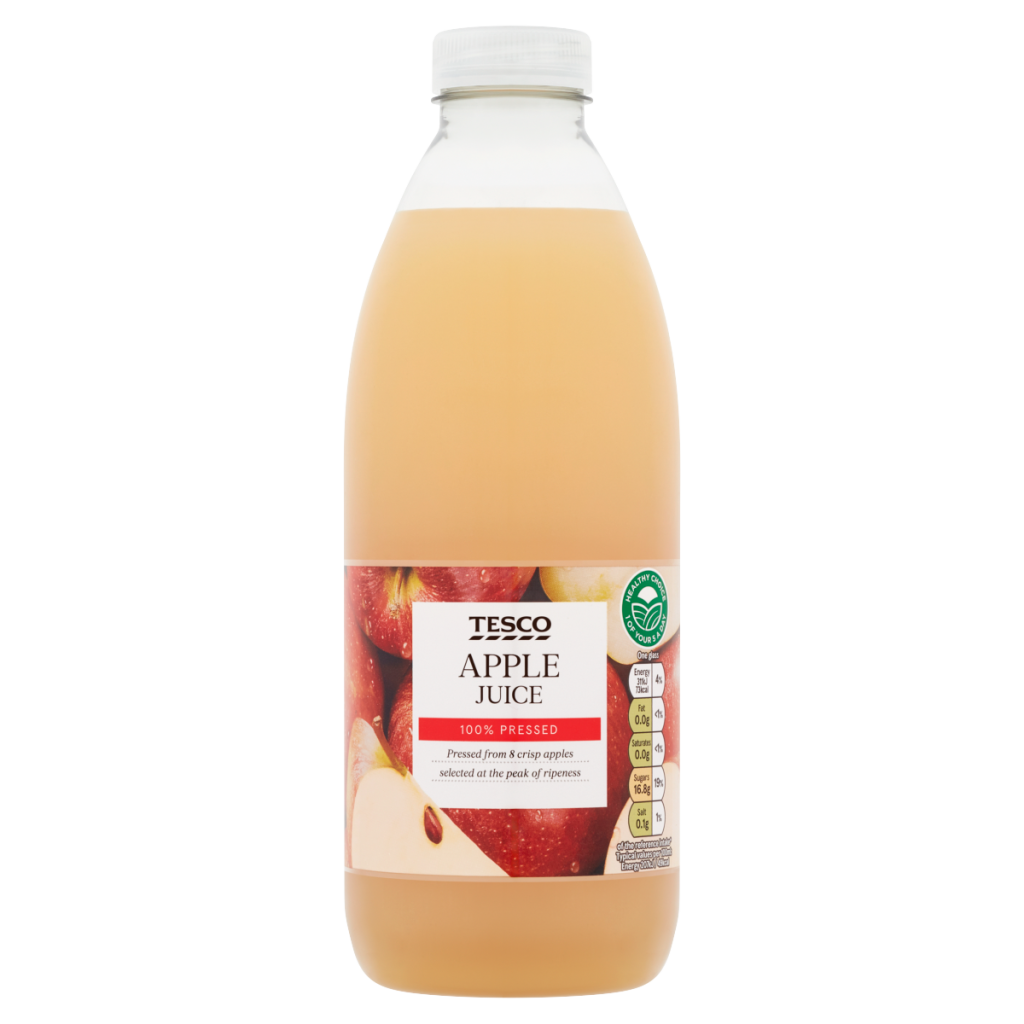 Tesco Apple Juice 1L