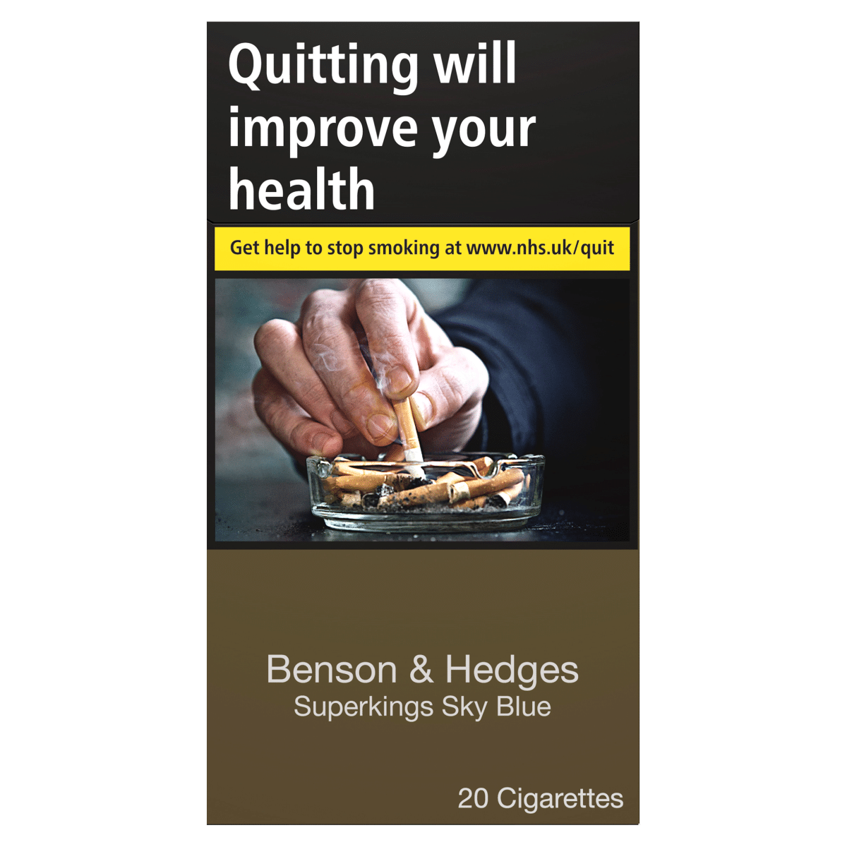 Benson & Hedges Superkings Sky Blue 20 Cigarettes