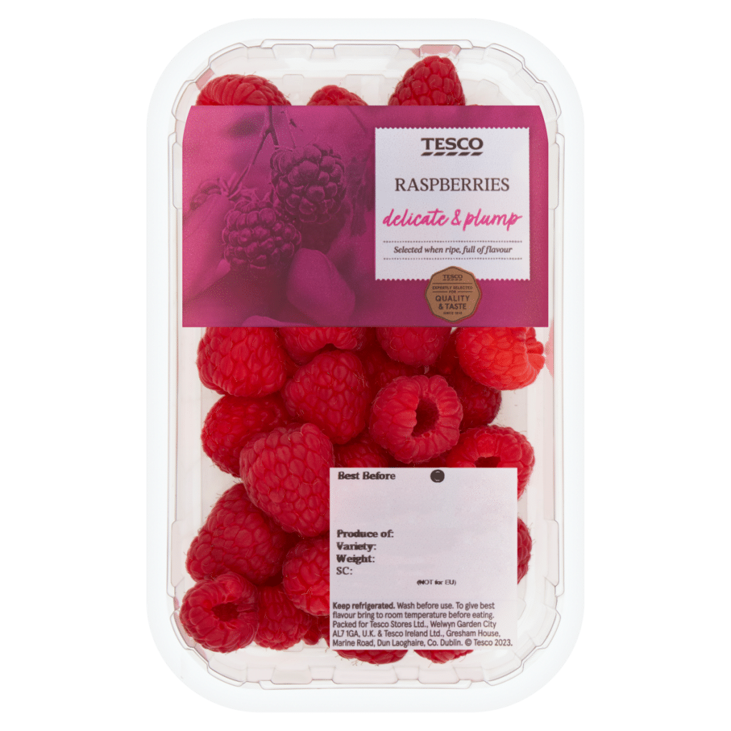 Tesco Raspberries 150g