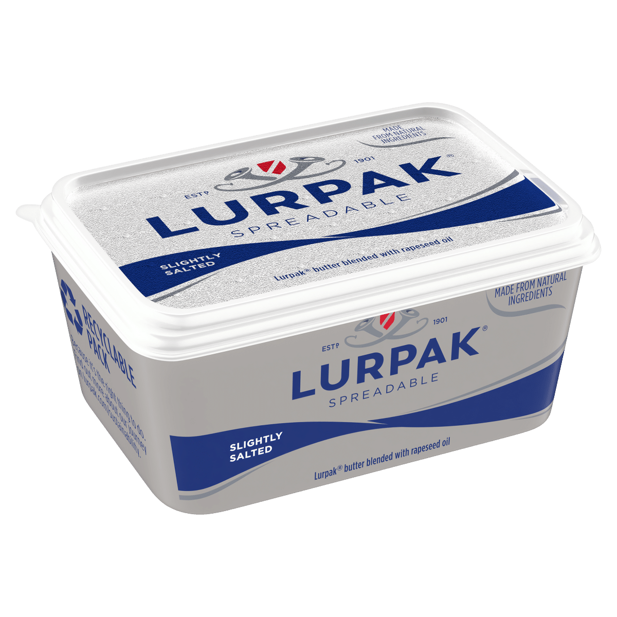 Lurpak Slightly Salted Spreadable 400g