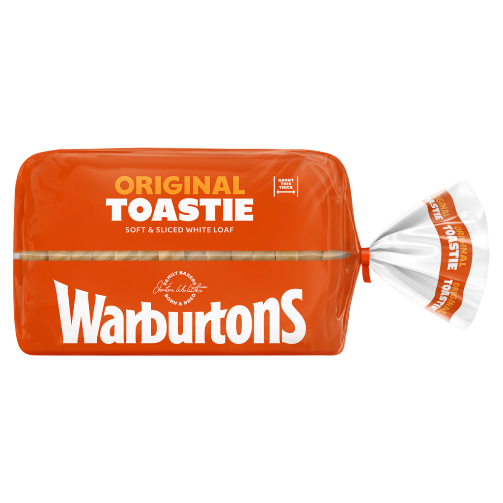 Warburtons Original Toastie 400g