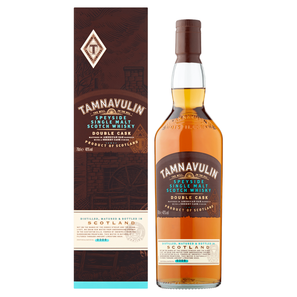 Tamnavulin Speyside Single Malt Scotch Whisky Double Cask 70cl