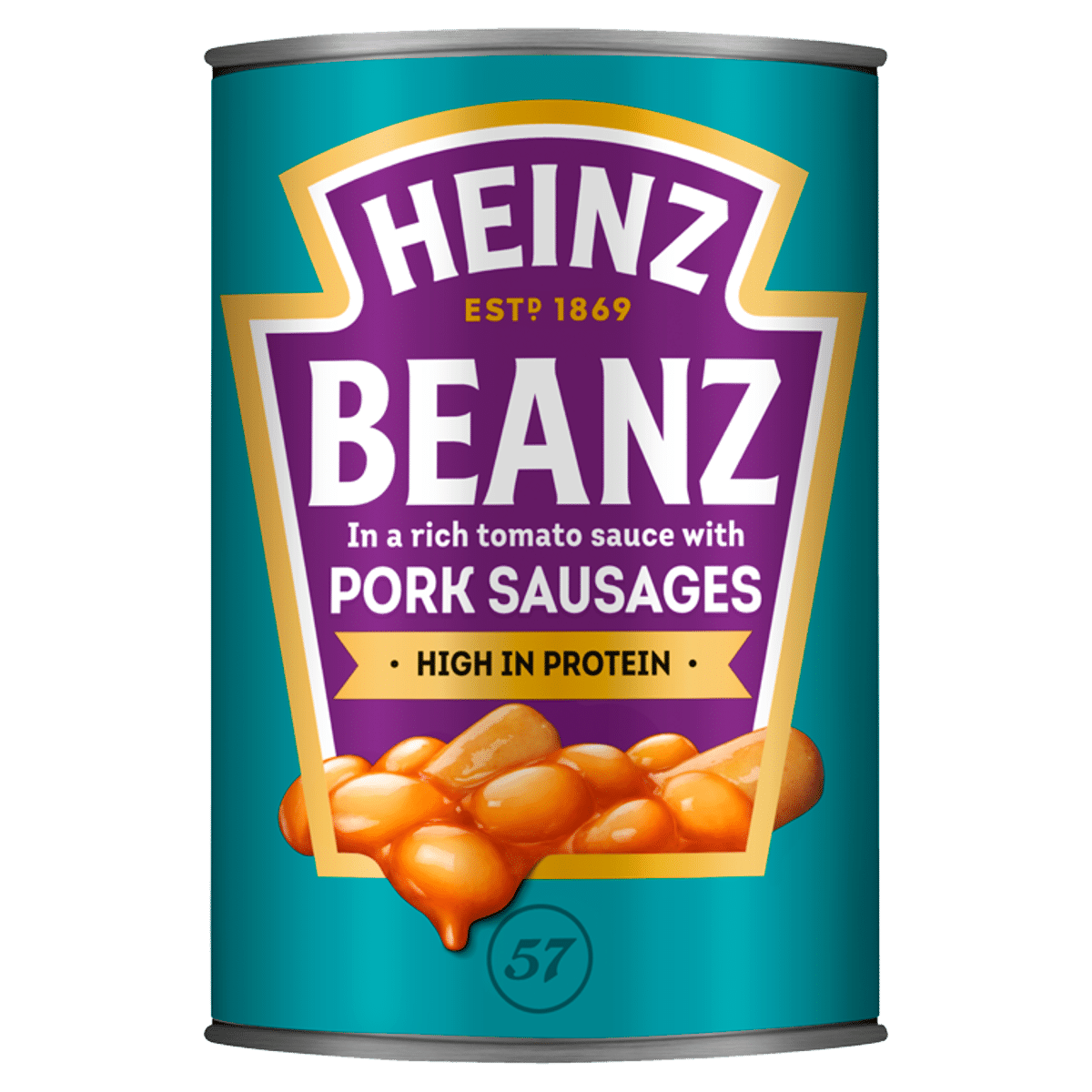 Heinz Baked Beanz with Sausages 415g