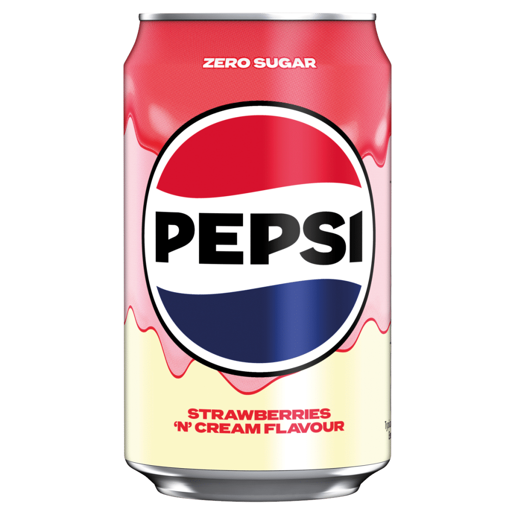Pepsi Strawberries ‘N’ Cream Flavour 330ml