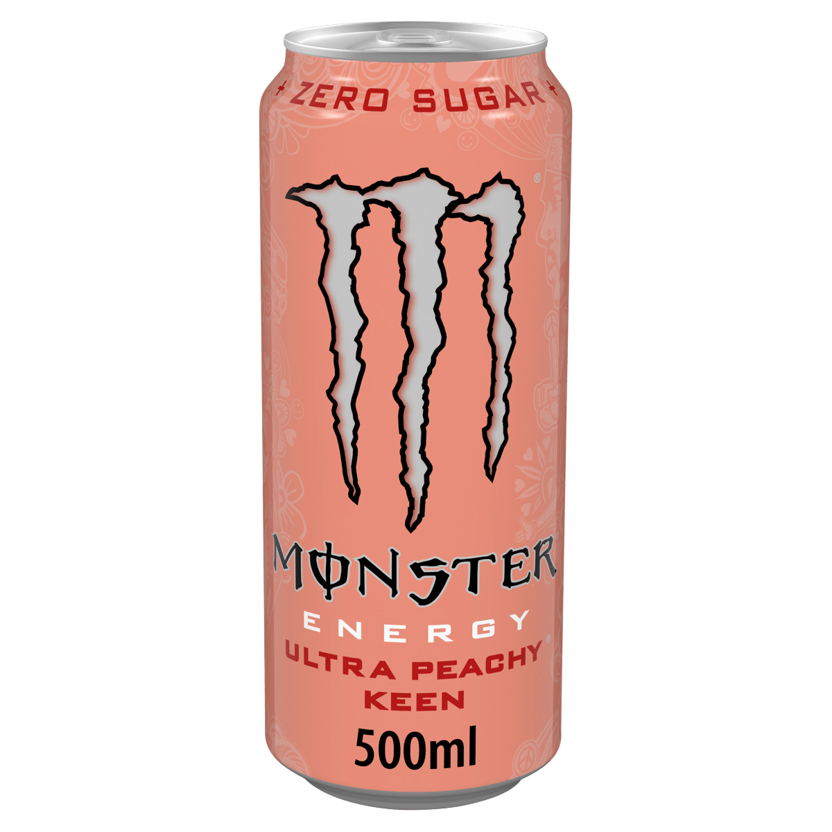 Monster Energy Drink Ultra Peachy Keen Zero Sugar 500ml