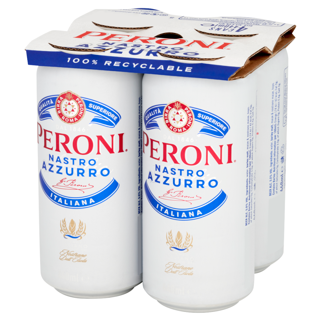 Peroni Nastro Azzurro 4 x 440ml