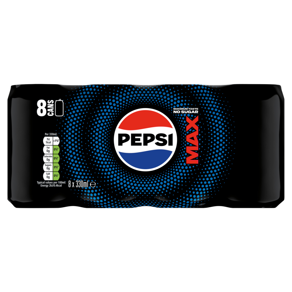 Pepsi Max 8 x 330ml