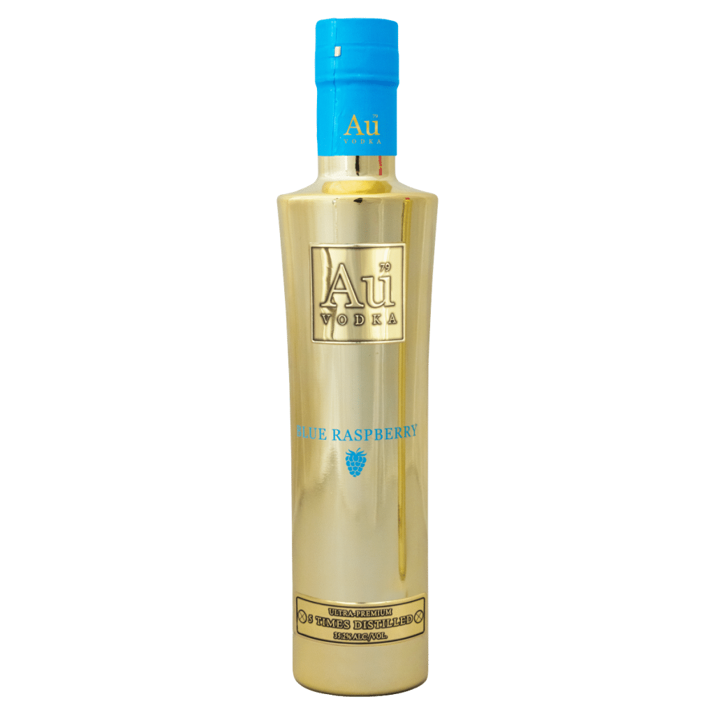 Au Vodka Blue Raspberry 35cl