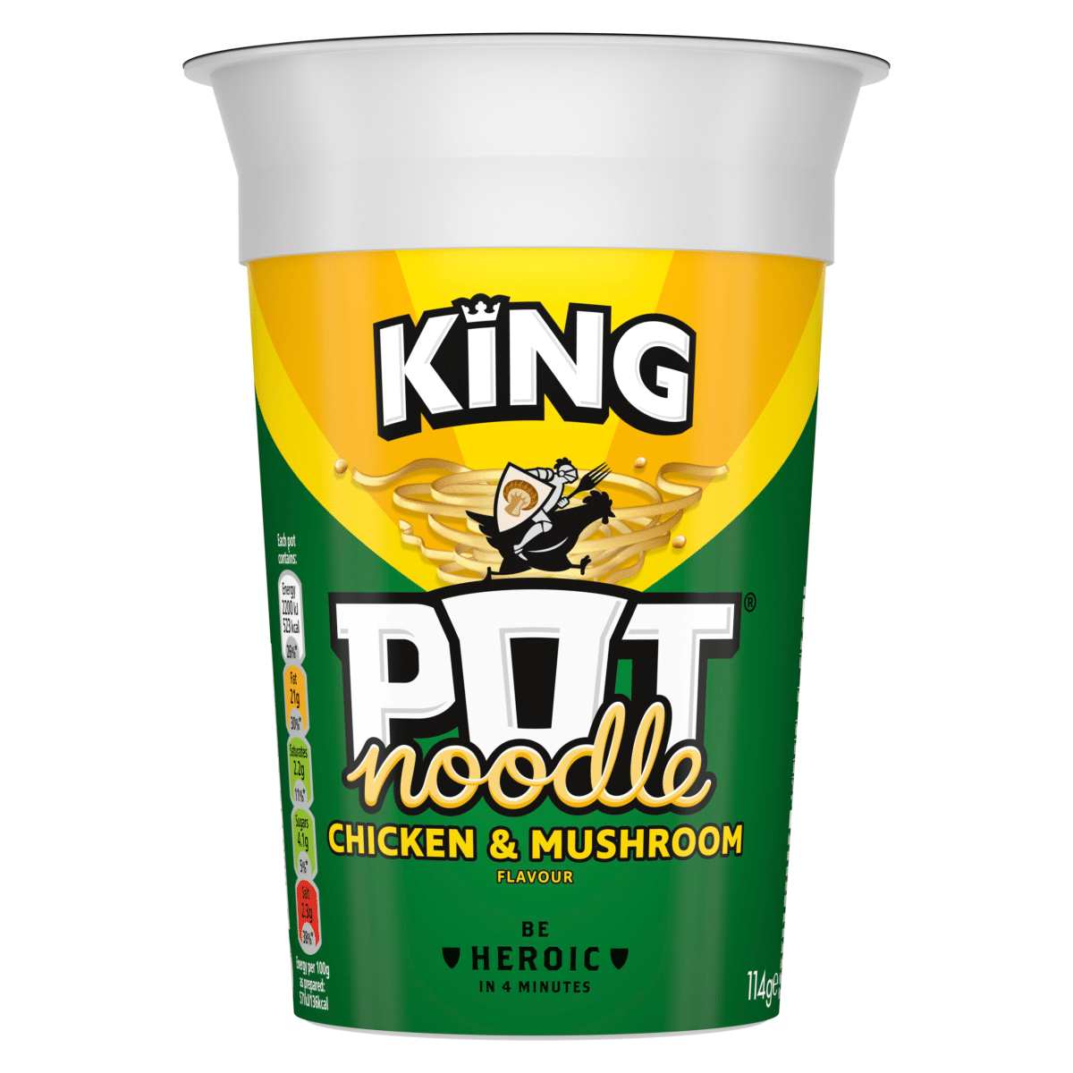 Pot Noodle  King Pot Chicken & Mushroom 114 g