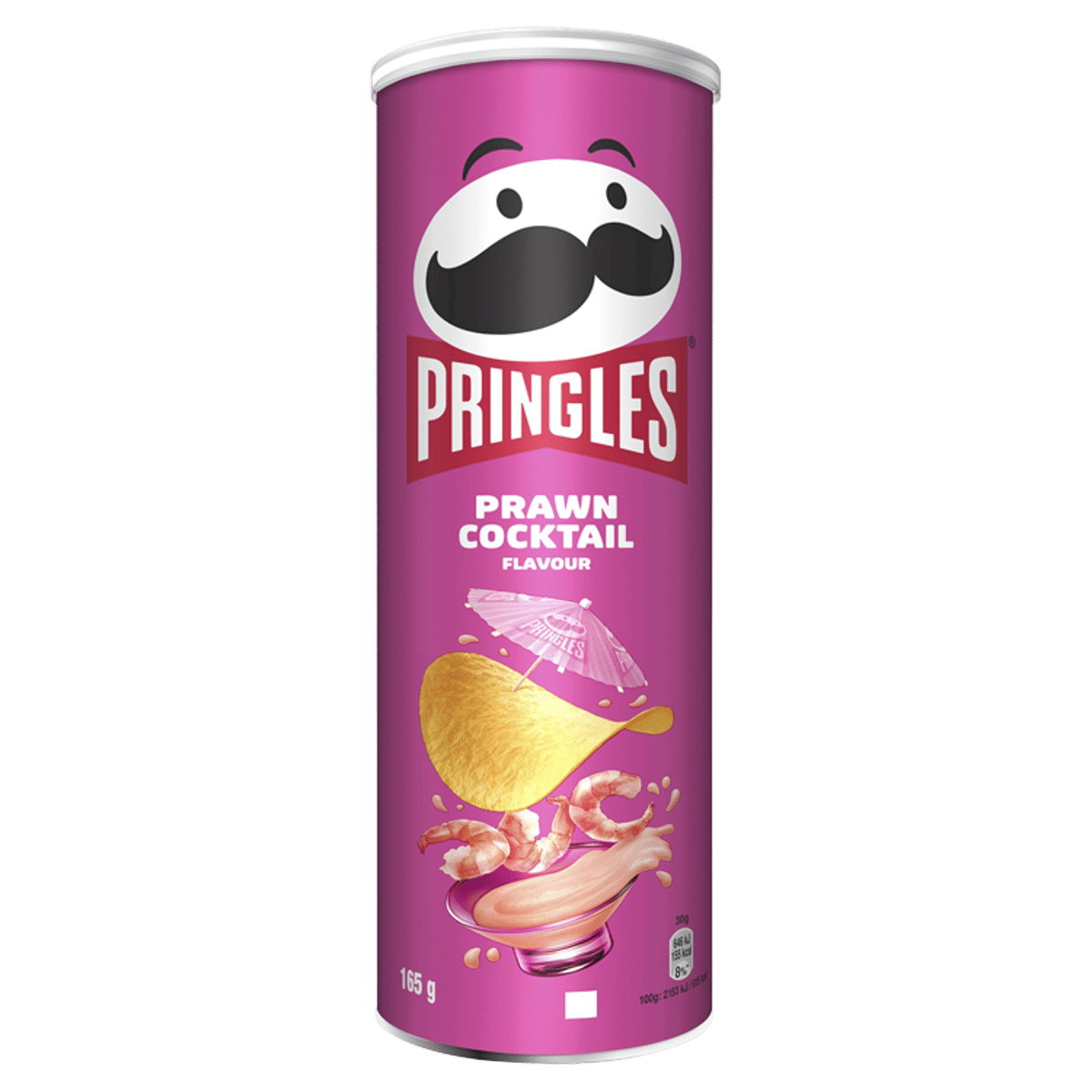 Pringles Prawn Cocktail Flavour Sharing Crisps 165g