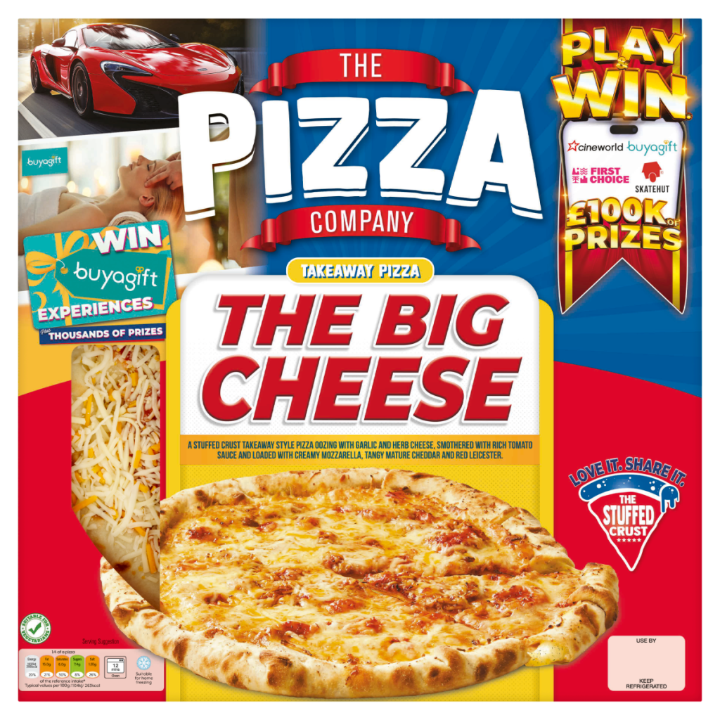 The Pizza Company The Big Cheese Takeaway Pizza 611g